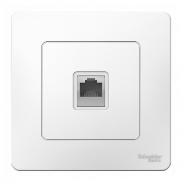 Фото Розетка компьютерная rj45 se blanca внутр белый (арт. se blnis045001)