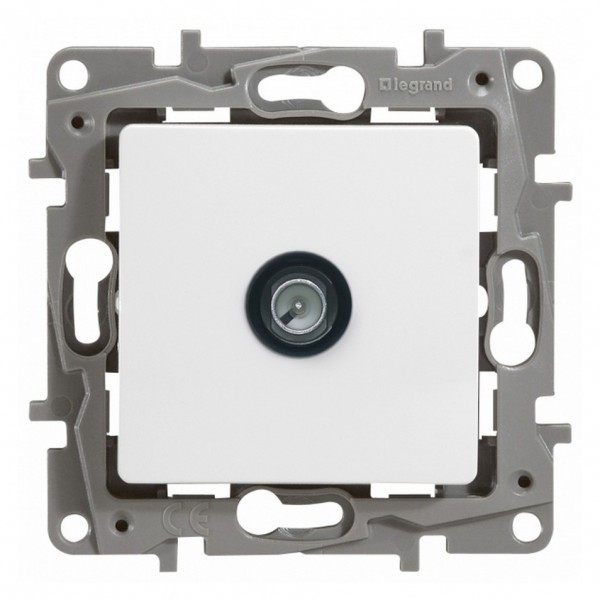 Фото Розетка tv оконечная legrand etika бел (арт. 672265)