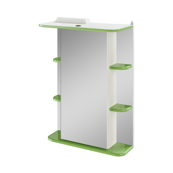 Фото Зеркало-шкаф ika гиро 55 зеленый