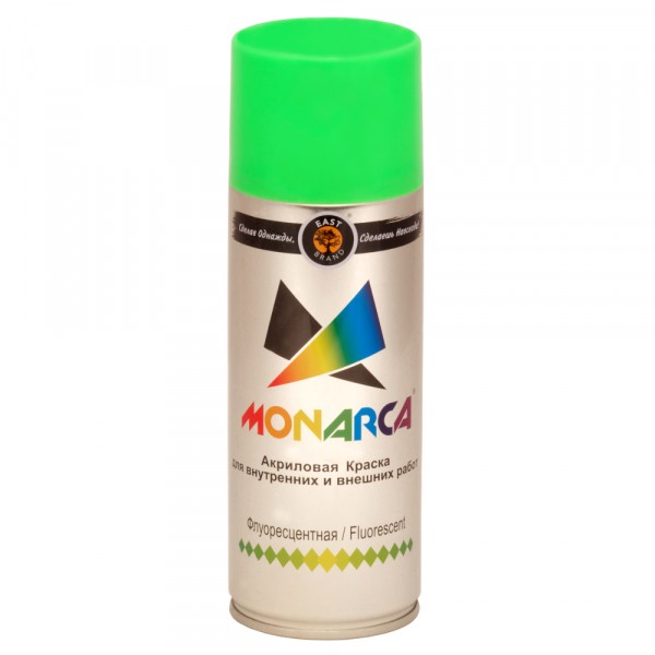 Фото Эмаль аэрозоль monarca флуоресцентная зеленый 270г.