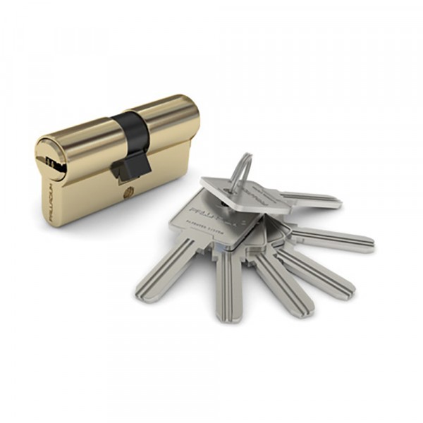 Фото Механизм цилиндровый palladium 60 c ключ/ключ pb(латунь)