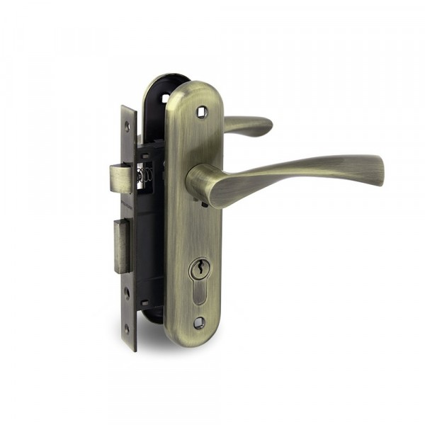 Фото Замок врезной palladium зв al 1613 ab(античная бронза)