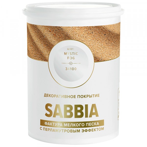 Фото Покрытие vincent sabbia декоративное 1л