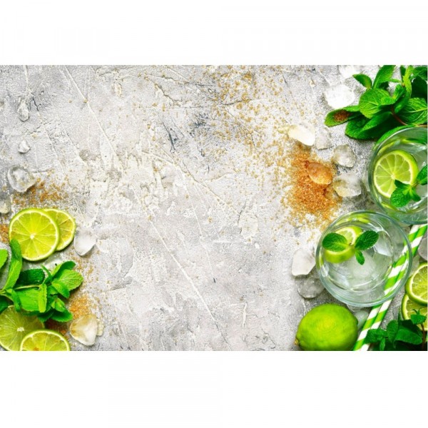 Фото Скатерть сервировочная 60*90см лайм, из полипропилена