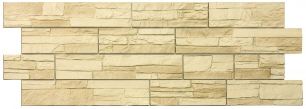 Фото Фасадная панель docke stein, цвет янтарный, 0.44 м2