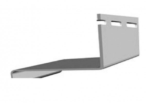 Фото Отлив docke premium  цвет пломбир, 254 мм х 3.6 м