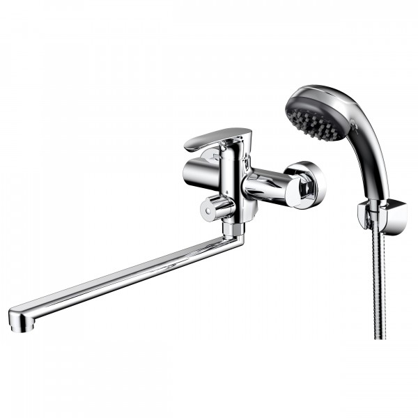 Фото Смеситель для ванны delhi dl 31 изл 350мм, с аксессуарами