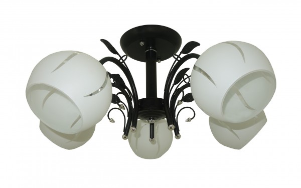 Фото Светильник рс20000 bk+cr/5c