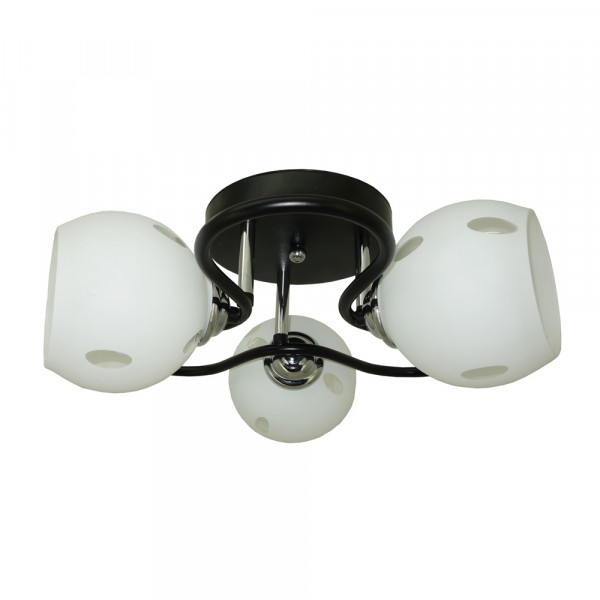 Фото Светильник рс20005 bk+cr/3c