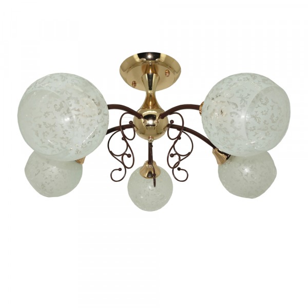 Фото Светильник рс20099 fg+bn/5c