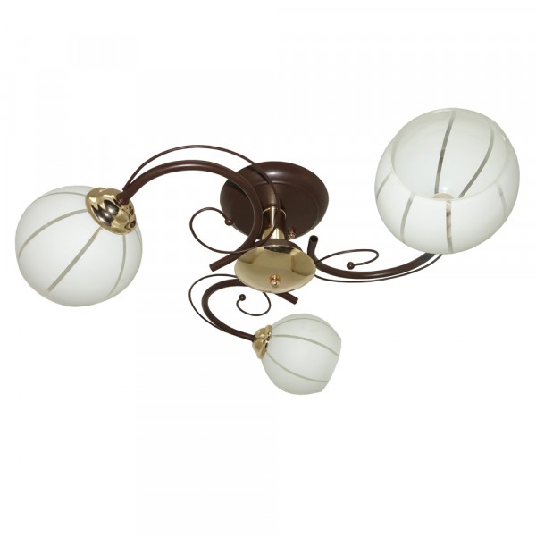 Фото Светильник рс20083 brn+fg/3c