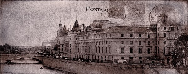 Фото Декор postcard grey 2 20х50