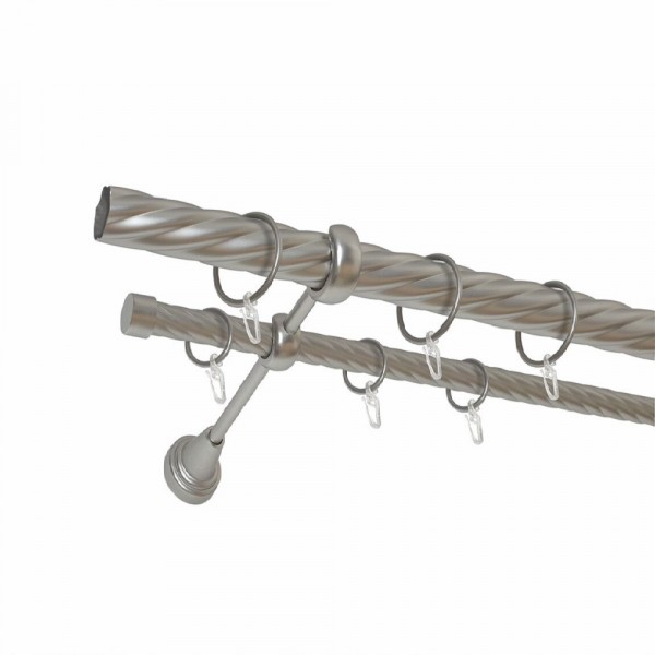 Фото Карниз металлический д25 см-2998/200/2р