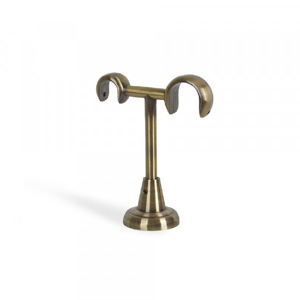 Фото Кронштейн потолочный 2-рядн., скм-25-429-24 зол.антик  /1шт/