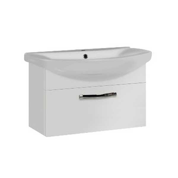 Фото Тумба без умывальника подвесная акватон ария 80см 1a141701aa010