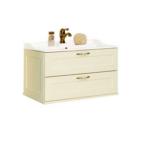 Фото Тумба под раковину акватон леон 80 дуб бежевый/фабиа 1a186301lbpr0