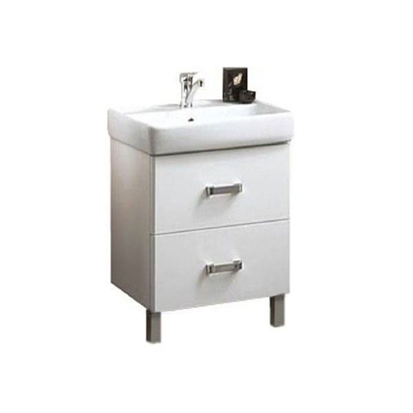 Фото Тумба 60см акватон америна н белый без умывальника