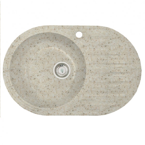 Фото Мойка мраморная каролина латте