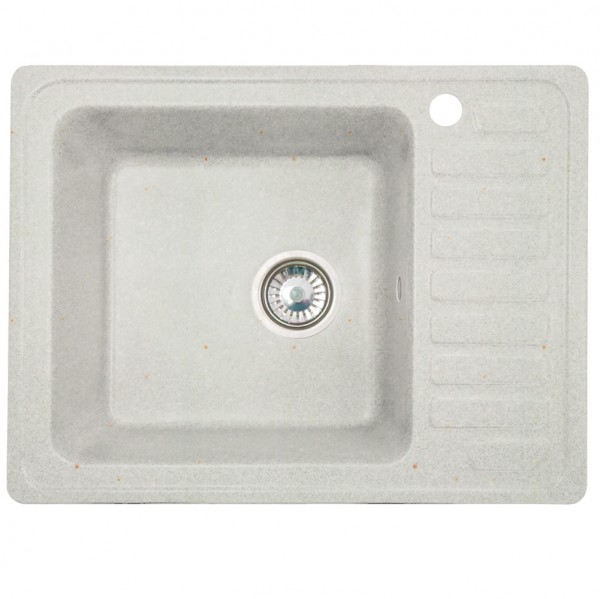 Фото Мойка мраморная глория белый