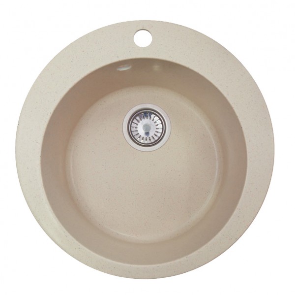 Фото Мойка мраморная веста латте