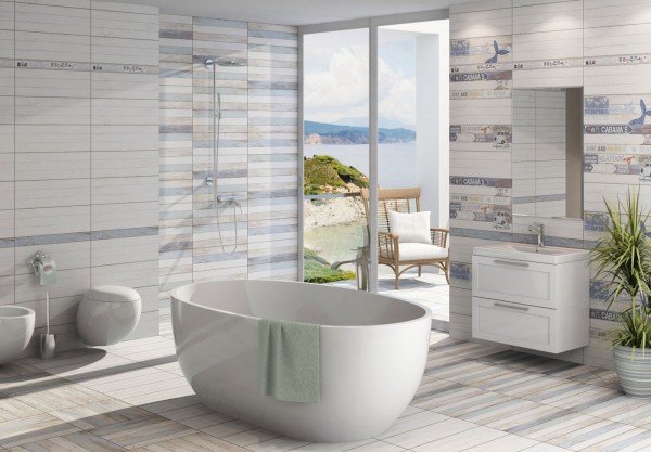 Фото Керамогранит ящики бежевый 45х45 (6046-0373)