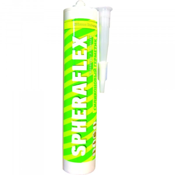 Фото Герметик силиконовый spheraflex универс. прозрачный 300мл
