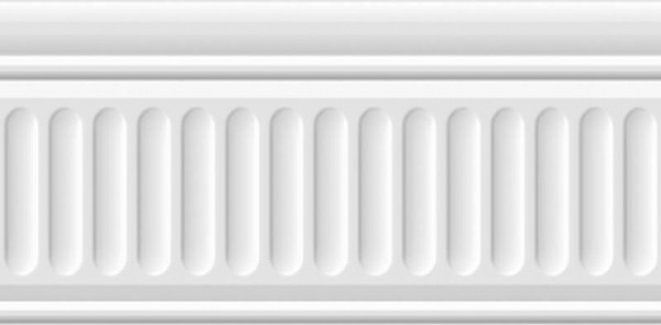 Фото Бордюр бланше белый структурированный  20х9,9 19048_3f