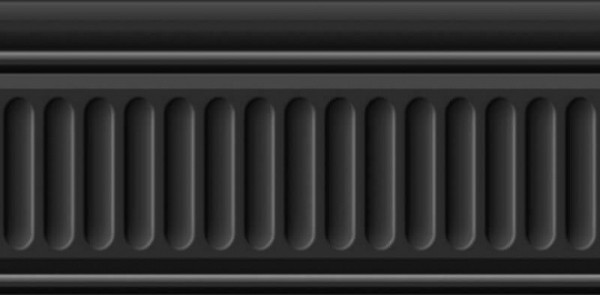 Фото Бордюр бланше черный структурированный  20х9,9 19049_3f