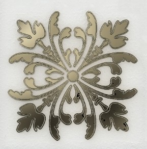 Фото Вставка клемансо белый 15х15 hgd_a252_5246