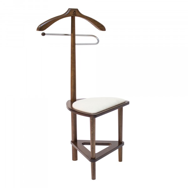 Фото Вешалка со стулом leset атланта, орех