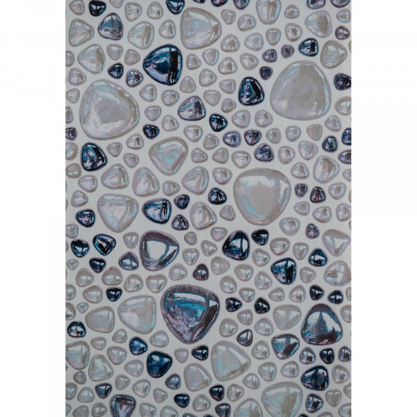 Фото Панели пвх 2700x250x7мм мозайка жемчужная 348