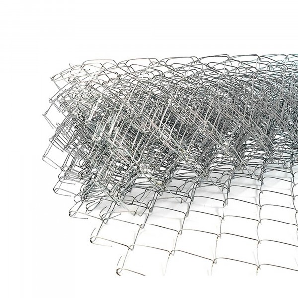Фото Сетка рабица с пвх-покрытием, D 1,6мм, размер ячейки 50х50 мм, размер сетки 1,5х10 м (15м2, 1 рулон)