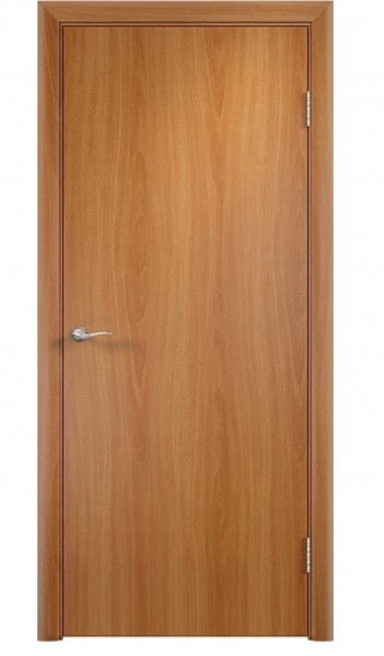 Фото Полотно дверное глухое 70x200см, ламинация, цвет миланский орех