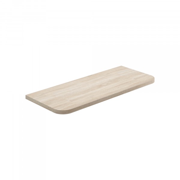 Фото Полка с закруглением 600х250х16 (дуб сонома)