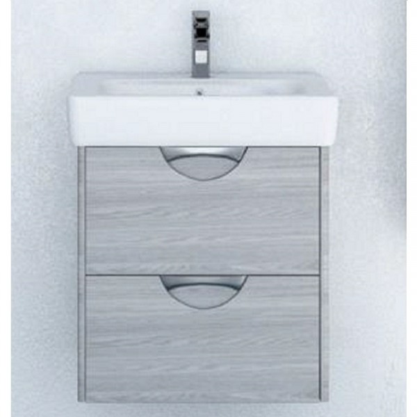 Фото Тумба под раковину акватон сильва 50 дуб фьорд 1a211701siw60