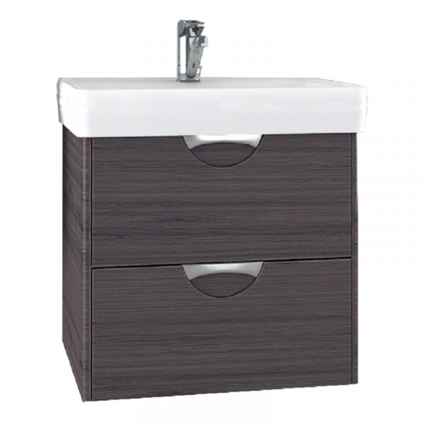 Фото Тумба под раковину акватон сильва 60 дуб макиато 1a211801siw50