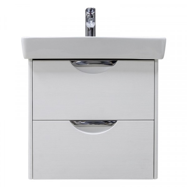 Фото Тумба без умывальника акватон сильва 60см дуб полярный 1a211801siw70