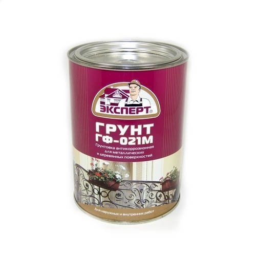 Фото Грунтовка гф-021 20кг красно-коричневая эксперт 15502