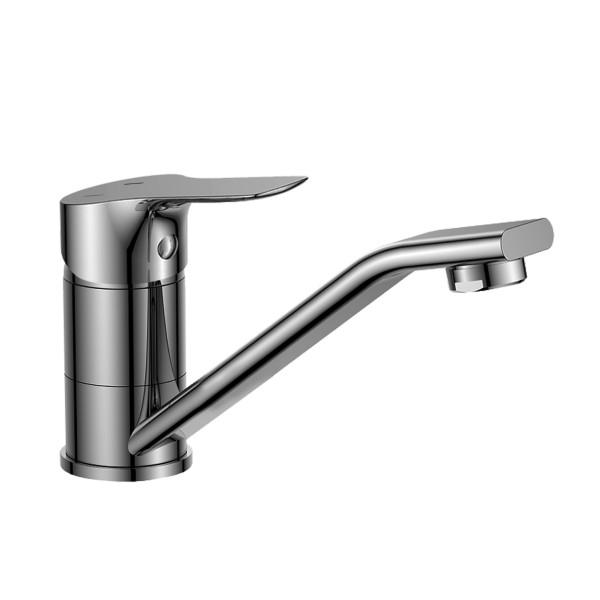 Фото Смеситель для умывальника rossinka с поворотным изливом rs29-22 хром