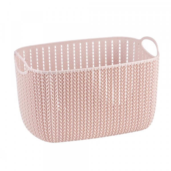 Фото Корзинка вязание 7л чайная роза