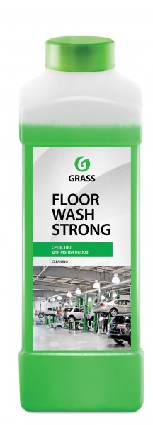 Фото Средство для мытья полов floor wash strong 1л щелочное