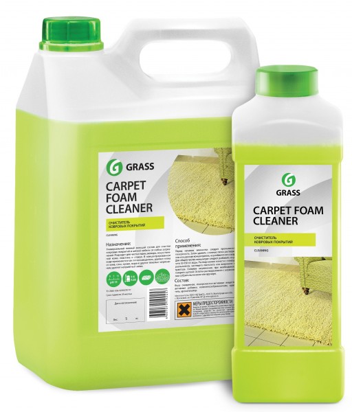 Фото Очиститель ковровых покрытий carpet foam cleaner 1л