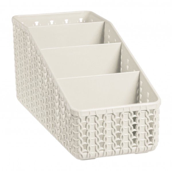 Фото Орйзер idea вязание 4секции белый ротанг м2382