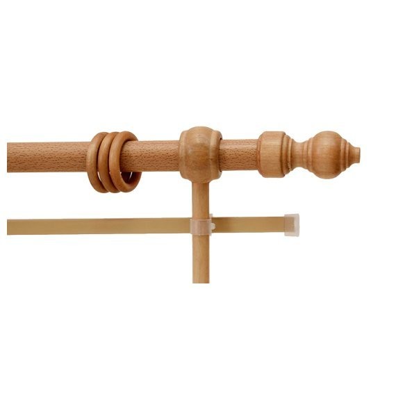 Фото Карниз кантри 2,0м орех /2-х рядный/