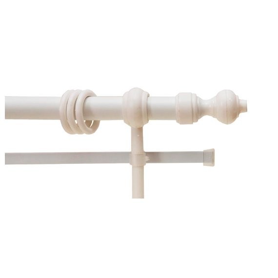 Фото Карниз кантри 2,0м бел./2-х рядный/