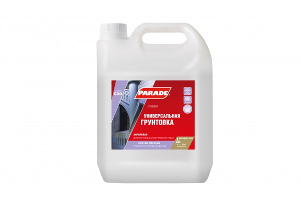 Фото Грунт parade g30 4л глубокого проникновения