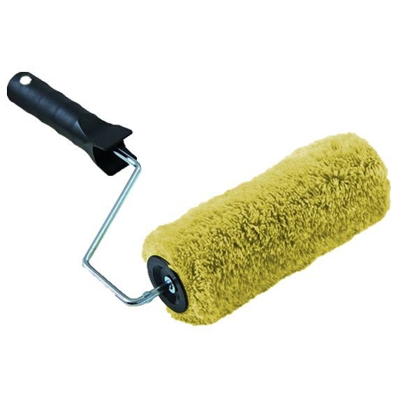 Фото Валик полиэстр 20/230/40мм желтый, в сборе, каркас 0303012