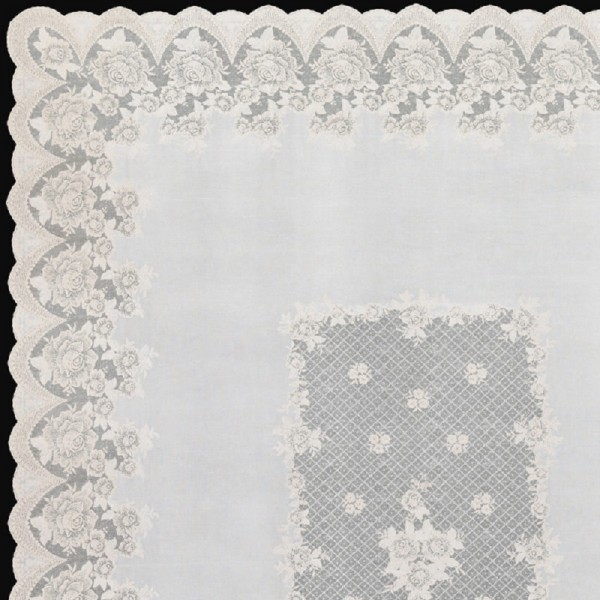 Фото Скатерть ажурная marine прям. 132*177 бежевая 2225