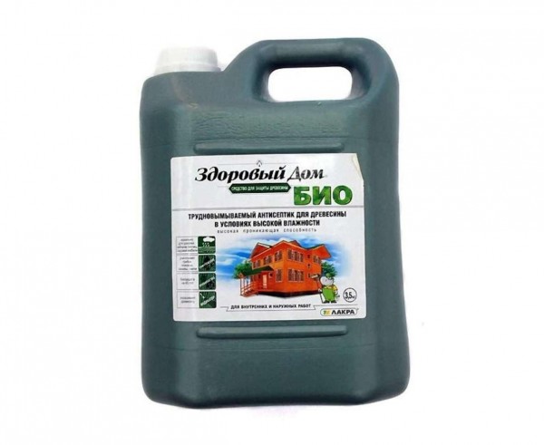 Фото Деревозащитное средство здоровый дом био 3,5кг