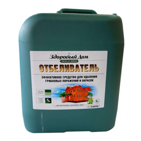 Фото Деревозащитное средство здоровый дом отбеливатель 9кг